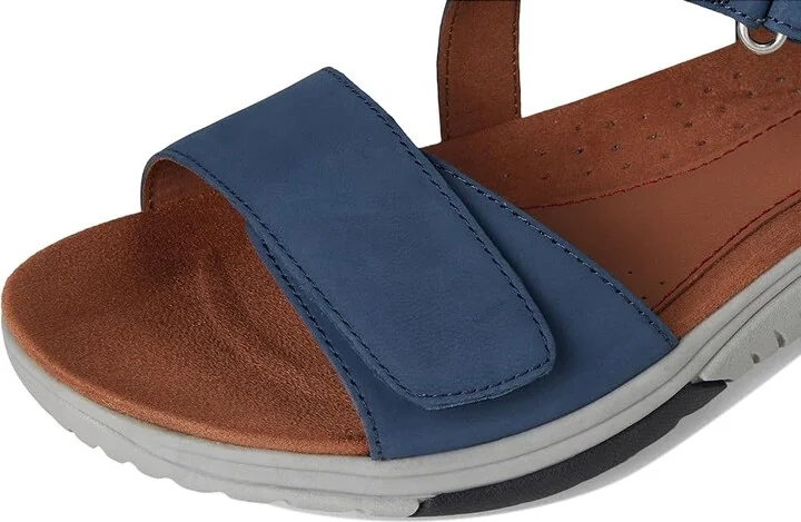 Cobb Hill Fiah Women's Sandals Blue Nubuck : 7.5 B - Medium, Leather - Image 7