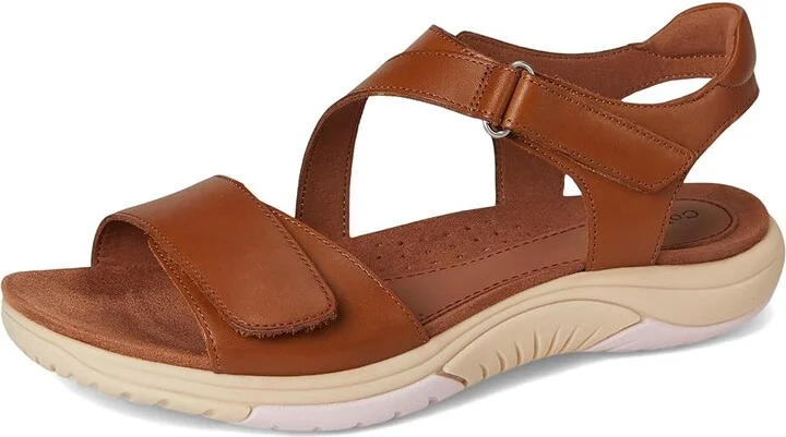 Cobb Hill Fiah Women's Sandals Brown Leather : 7 B - Medium - Image 5