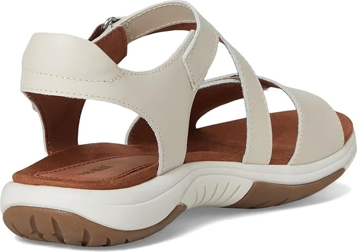 Cobb Hill Fiah Women's Sandals Ivory Leather : 5.5 B - Medium - Image 4