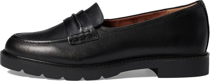Cobb Hill Janney Loafer Women's Shoes Black Leather : 6.5 W (C) - Image 6
