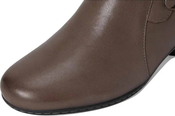 Cobb Hill Larsa Women's Boots Grey Leather : 8.5 A - Narrow - Image 2