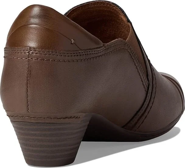 Cobb Hill Laurel Slip-On Women's Boots Bark Leather : 7 M (B) - Image 4