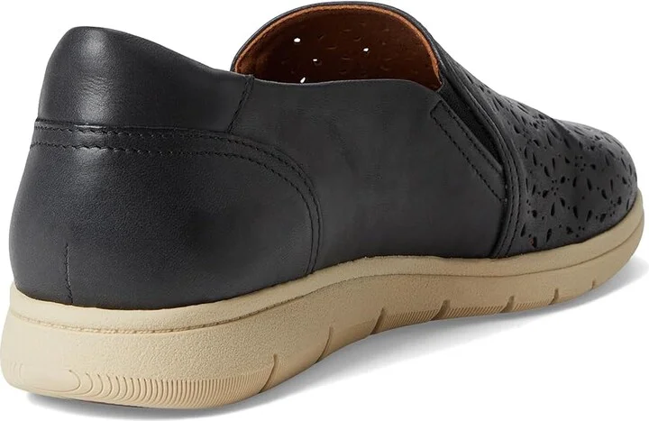 Cobb Hill Lenoir Women's Shoes Black Leather : 6 D - Wide - Image 4