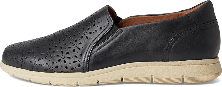 Cobb Hill Lenoir Women's Shoes Black Leather : 6 D - Wide - Image 6
