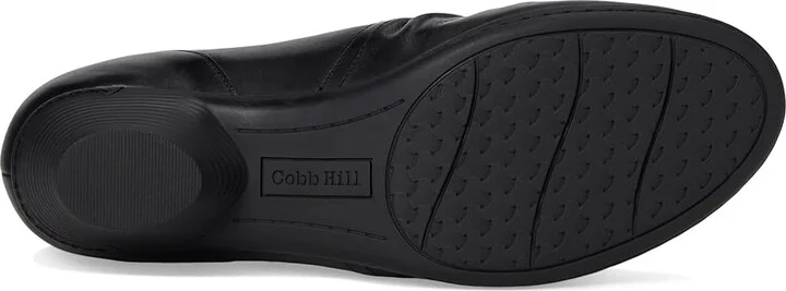 Cobb Hill Lucy High Women's Heels Black Leather : 9.5 B - Medium, Suede - Image 3