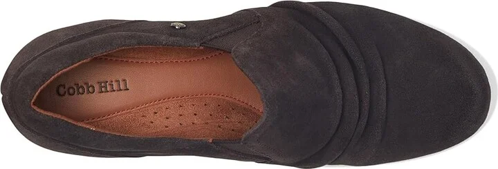 Cobb Hill Lucy High Women's Heels Dark Brown Suede : 7 D - Wide - Image 2
