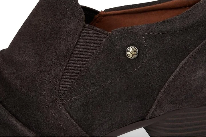 Cobb Hill Lucy High Women's Heels Dark Brown Suede : 7 D - Wide - Image 7