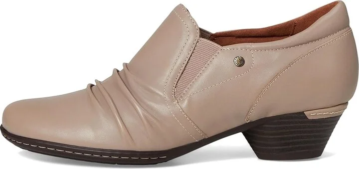 Cobb Hill Lucy High Women's Heels Taupe Leather : 9 B - Medium, Suede - Image 6