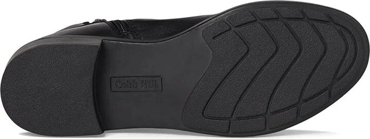 Cobb Hill Nessa Women's Boots Black Leather : 6 B - Medium, Rubber - Image 3