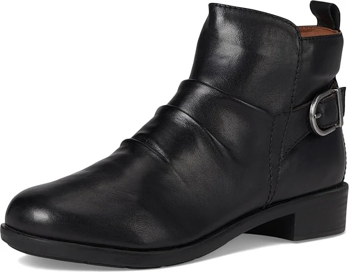 Cobb Hill Nessa Women's Boots Black Leather : 6 B - Medium, Rubber - Image 5