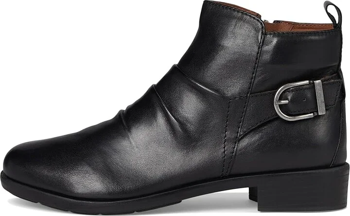 Cobb Hill Nessa Women's Boots Black Leather : 6 B - Medium, Rubber - Image 6