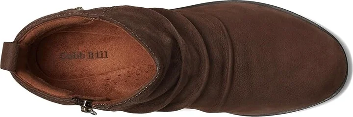 Cobb Hill Nessa Women's Boots Dark Brown Leather : 11 B - Medium, Rubber - Image 2