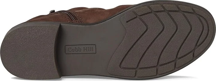 Cobb Hill Nessa Women's Boots Dark Brown Leather : 11 B - Medium, Rubber - Image 3