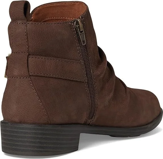 Cobb Hill Nessa Women's Boots Dark Brown Leather : 11 B - Medium, Rubber - Image 4