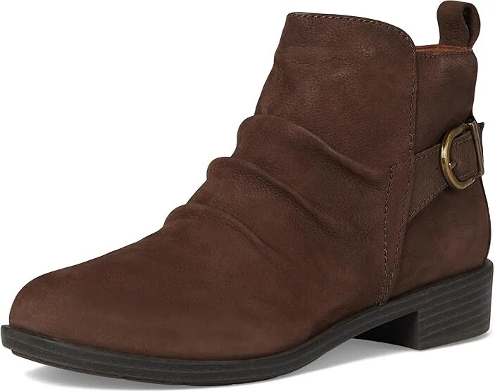Cobb Hill Nessa Women's Boots Dark Brown Leather : 11 B - Medium, Rubber - Image 5