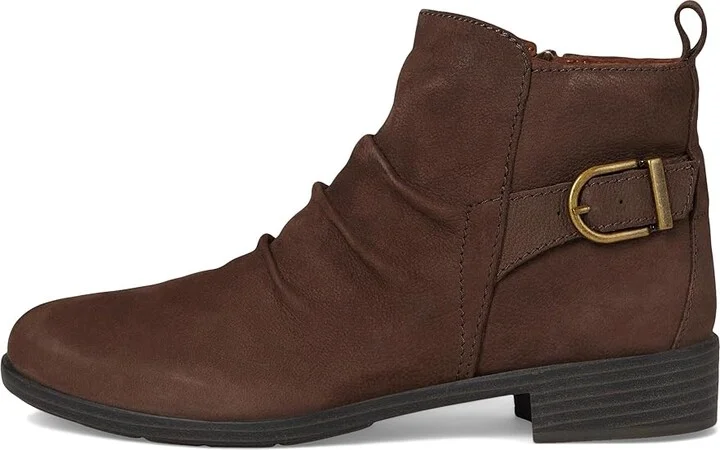 Cobb Hill Nessa Women's Boots Dark Brown Leather : 11 B - Medium, Rubber - Image 6