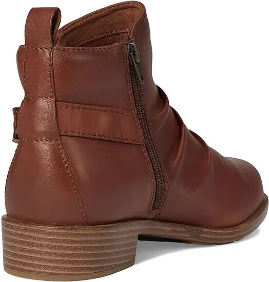 Cobb Hill Nessa Women's Boots Dark Natural Leather : 7.5 B - Medium, Rubber - Image 4