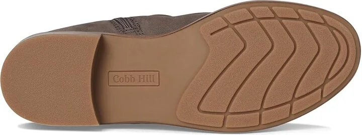 Cobb Hill Nessa Women's Boots Grey Leather : 9.5 B - Medium, Rubber - Image 3
