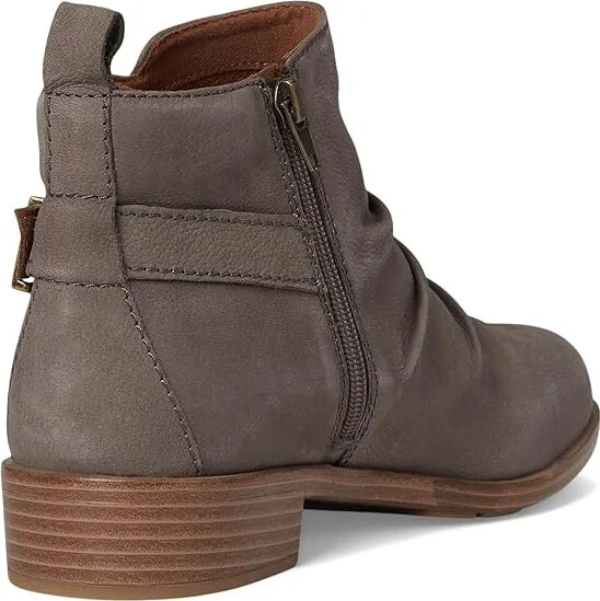 Cobb Hill Nessa Women's Boots Grey Leather : 9.5 B - Medium, Rubber - Image 4