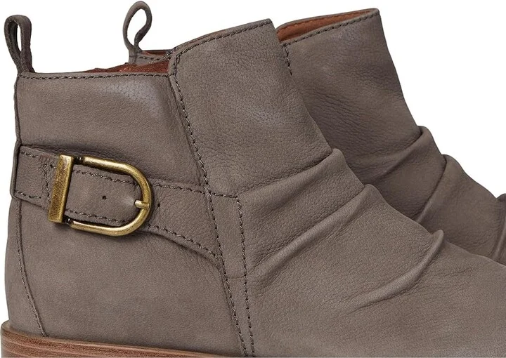 Cobb Hill Nessa Women's Boots Grey Leather : 9.5 B - Medium, Rubber - Image 7