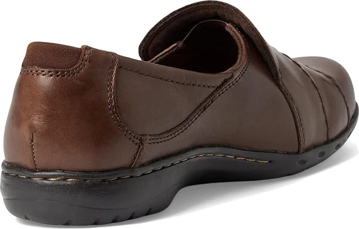 Cobb Hill Paulette Women's Slip-on Dress Shoes Bark : 6 B - Medium, Full Grain leather/Leather - Image 5
