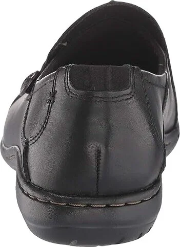 Cobb Hill Paulette Women's Slip-on Dress Shoes Black : 6 B - Medium, Full Grain leather/Leather - Image 5