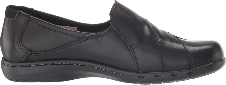 Cobb Hill Paulette Women's Slip-on Dress Shoes Black : 6 B - Medium, Full Grain leather/Leather - Image 8