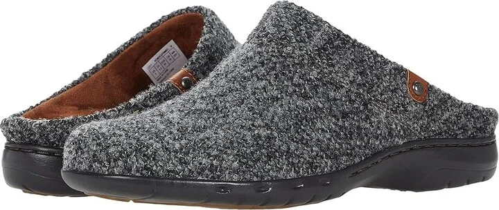 Cobb Hill Penfield Clog Waterproof Women's Clog/Mule Shoes Grey Waterproof : 6 B - Medium, Textile