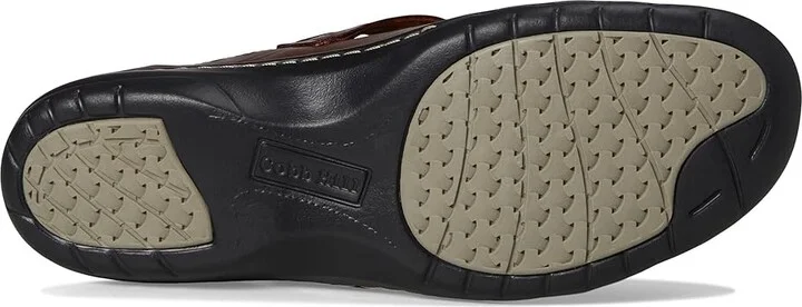 Cobb Hill Perry Women's Flat Shoes Medium Brown Leather : 11 D - Wide, Leather/Polyester - Image 3