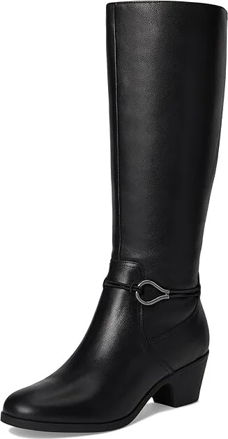 Cobb Hill Presley Women's Boots Black Leather : 8.5 B - Medium - Image 5