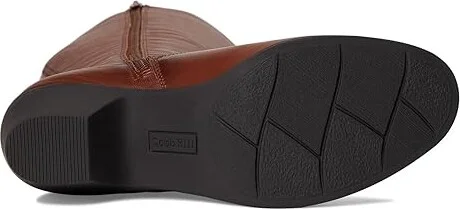 Cobb Hill Presley Women's Boots Dark Natural Leather : 9.5 D - Wide - Image 3