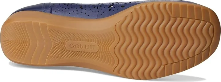 Cobb Hill Rory Women's Slip-on Dress Shoes Dark Blue Leather : 10 D - Wide - Image 3