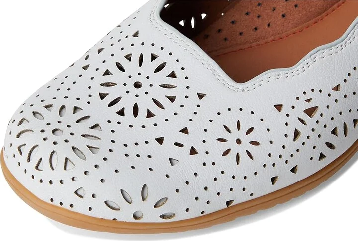 Cobb Hill Rory Women's Slip-on Dress Shoes Light Blue Leather : 5.5 B - Medium - Image 7