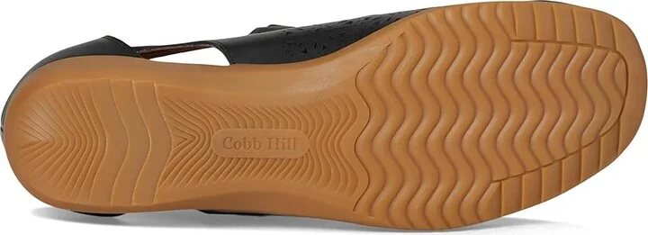 Cobb Hill Rully Women's Dress Flat Shoes Black Leather : 7 A - Narrow - Image 3