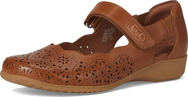 Cobb Hill Rully Women's Dress Flat Shoes Brown Leather : 7 D - Wide - Image 5