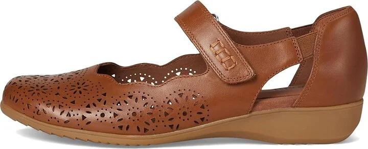 Cobb Hill Rully Women's Dress Flat Shoes Brown Leather : 7 D - Wide - Image 6