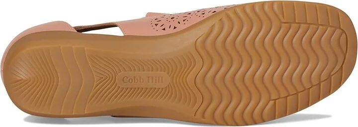 Cobb Hill Rully Women's Dress Flat Shoes Dusty Rose Leather : 9 D - Wide - Image 3