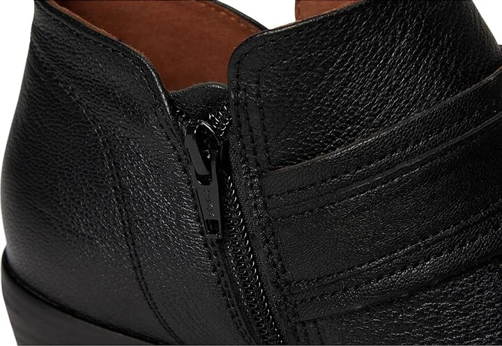 Cobb Hill Serri Women's Boots Black Leather : 8 D - Wide - Image 7