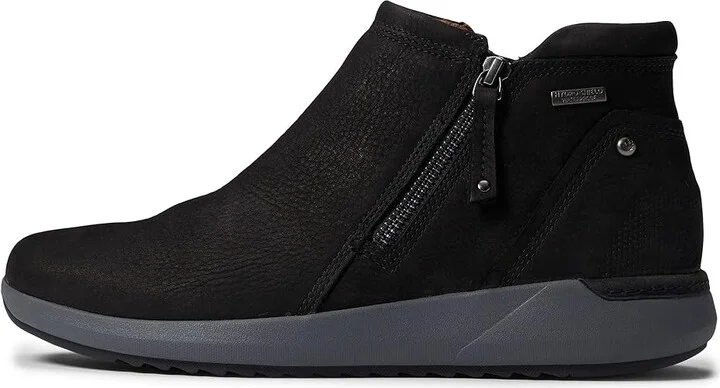 Cobb Hill Skylar Zip Boot Waterproof Women's Boots Black Waterproof : 6.5 B - Medium, Leather - Image 5