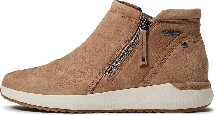 Cobb Hill Skylar Zip Boot Waterproof Women's Boots Taupe Waterproof : 7 B - Medium, Leather - Image 5
