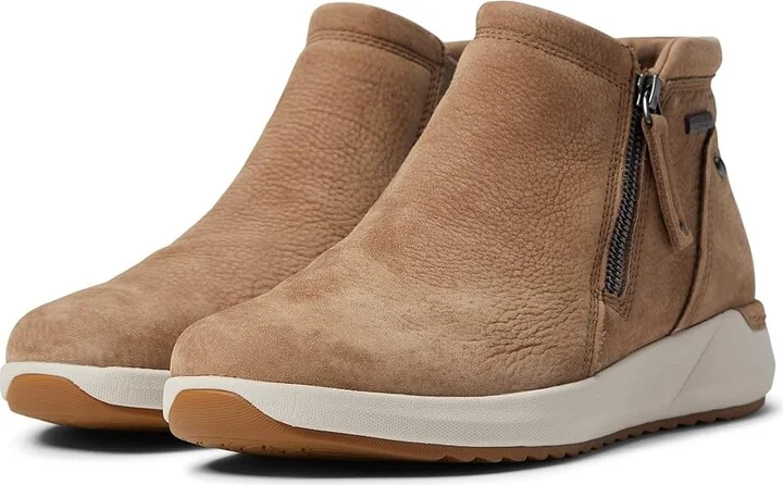 Cobb Hill Skylar Zip Boot Waterproof Women's Boots Taupe Waterproof : 7 B - Medium, Leather