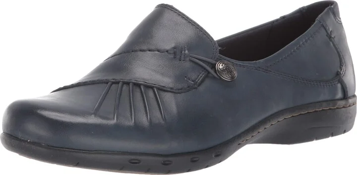 Navy Leather