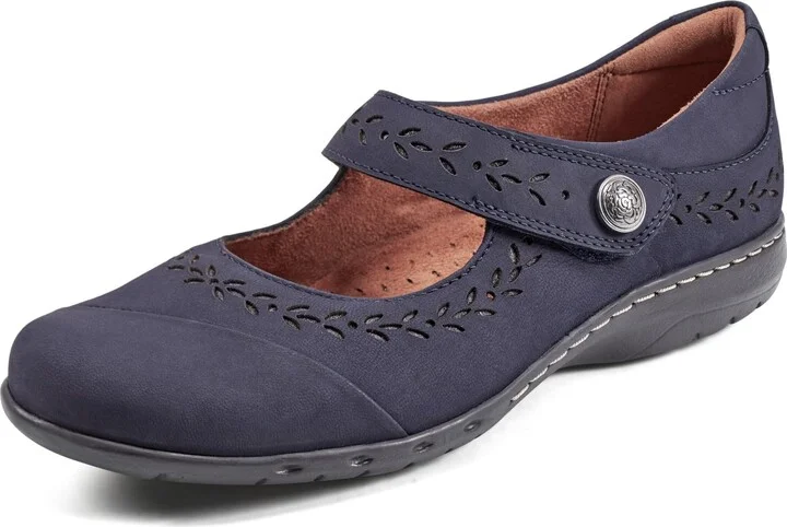 Dark Blue Leather