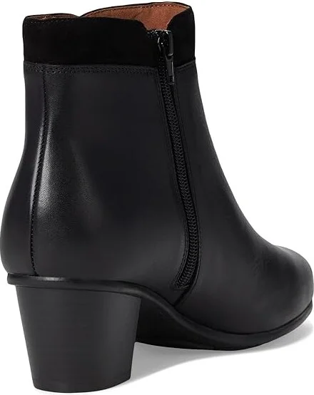 Cobb Hill Wynter Women's Boots Black Leather : 9 B - Medium, Leather/Textile - Image 4