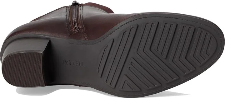 Cobb Hill Wynter Women's Boots Dark Red Leather : 9.5 B - Medium, Leather/Textile - Image 3