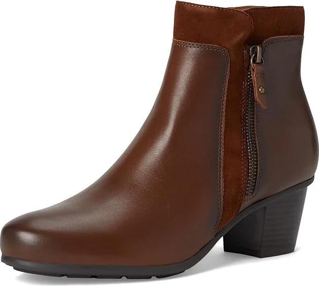 Cobb Hill Wynter Women's Boots Medium Brown Leather : 6 B - Medium, Leather/Textile - Image 5