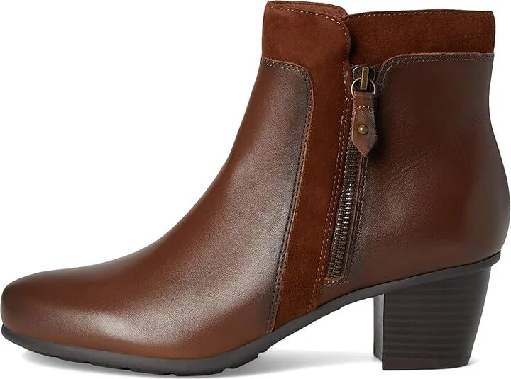 Cobb Hill Wynter Women's Boots Medium Brown Leather : 6 B - Medium, Leather/Textile - Image 6