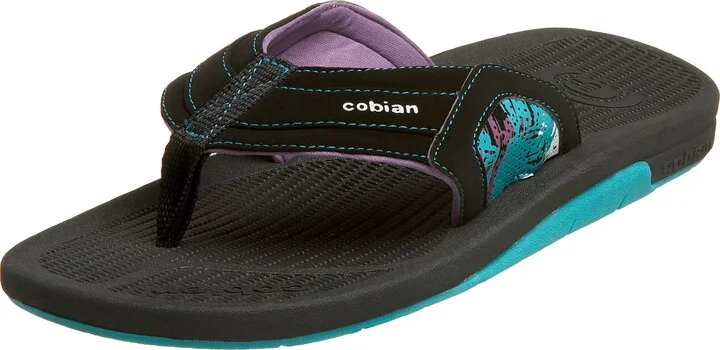 cobian Men's Neon Cush Flat Sandal