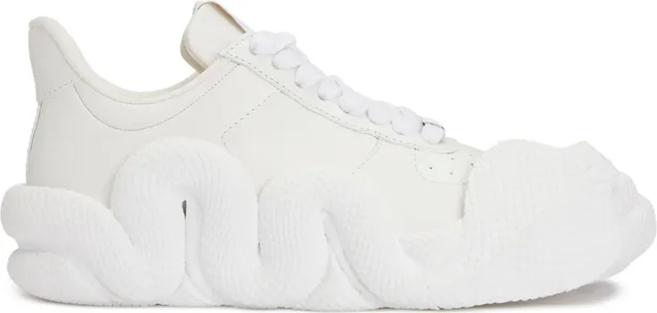 Cobras leather 3D-detail sneakers