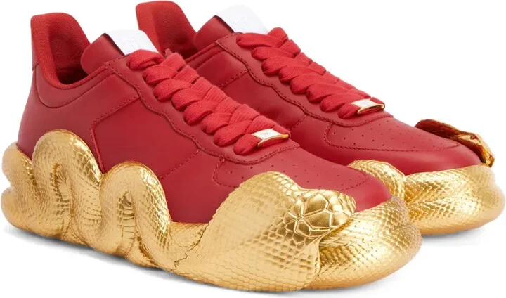Cobras low-top leather sneakers - Image 2